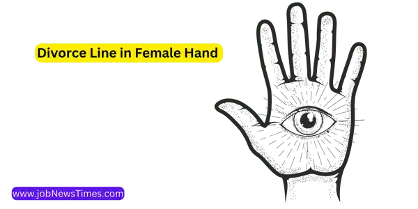 Divorce line in female hand palmistry